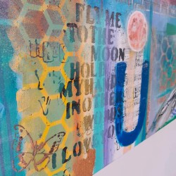 as verwerkt in schilderij 3 as verwerkt in schilderij 3