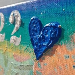 as verwerkt in verf schilderij as verwerkt in verf schilderij