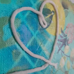 as verwerkt in verf schilderij 2 as verwerkt in verf schilderij 2