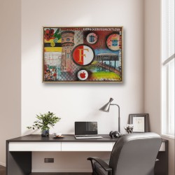 schilderij van voetbalclub laten maken schilderij van voetbalclub laten maken