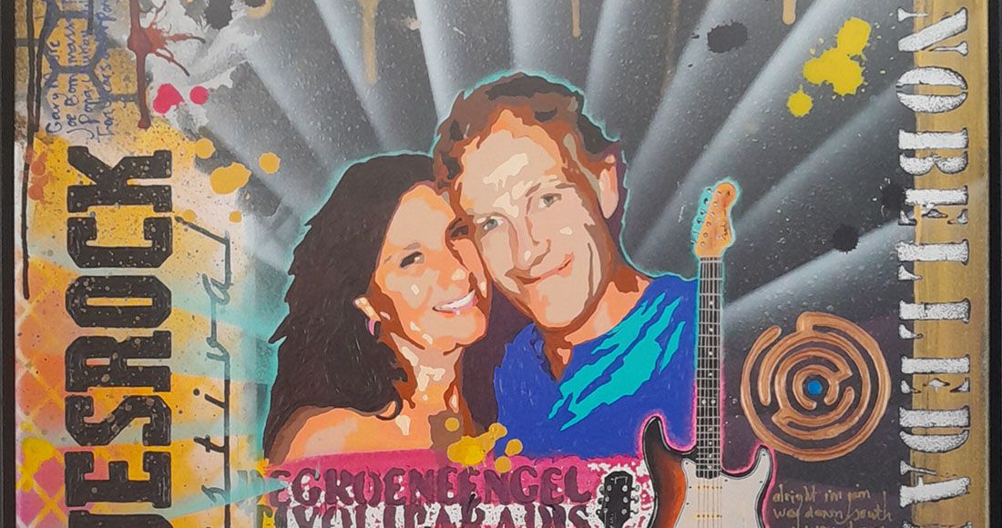 Schilderij voor bruidspaar laten maken Schilderij voor bruidspaar laten maken