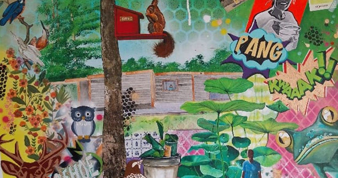 Mixed media met persoonlijke onderwerpen Mixed media met persoonlijke onderwerpen